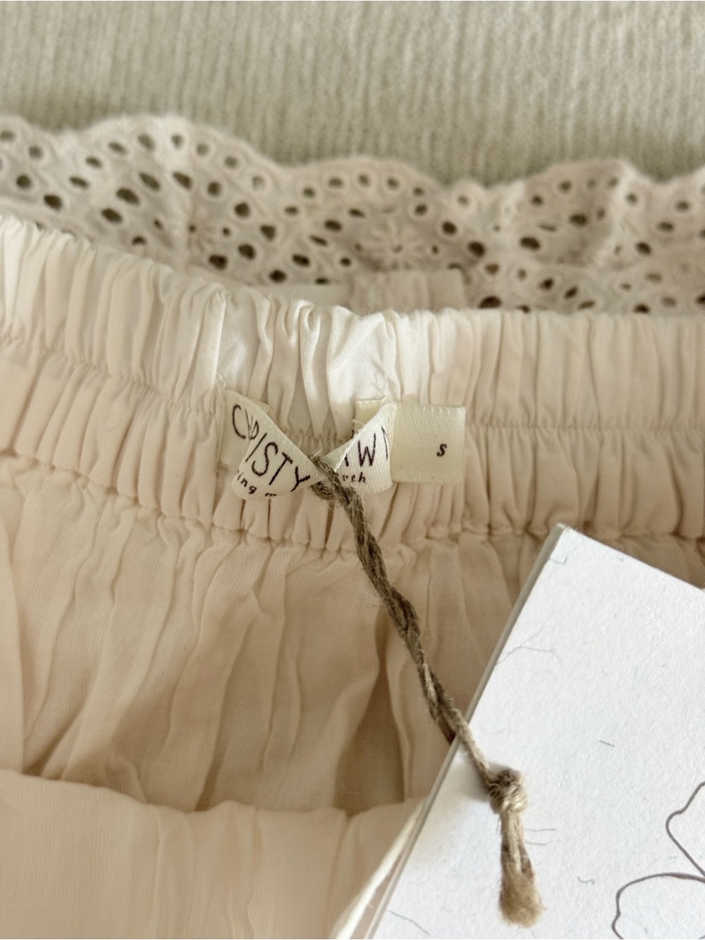Christy Dawn Sulien Skirt Pearl NWT Size Small - Picture 4 of 5